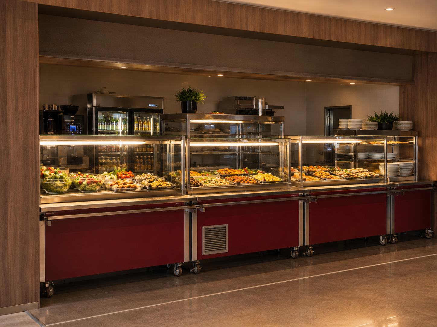 Preparate servite în Business Lounge Angelis